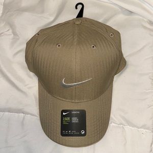 Tan golf hat